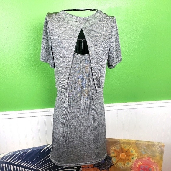 Minkpink Grey Mini Stretchy Dress Size Small - Picture 5 of 8